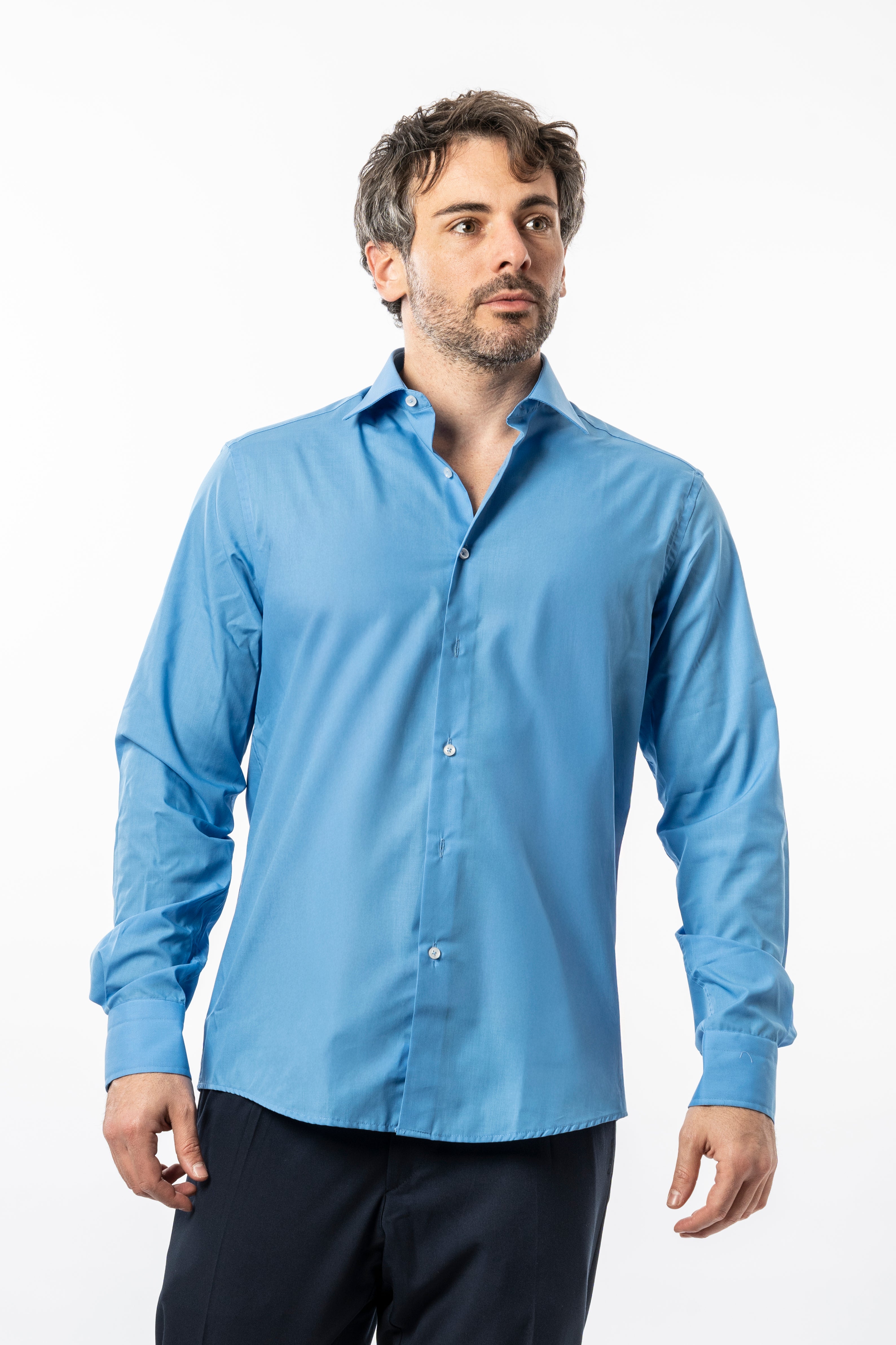 Camicia Alibi - Celeste